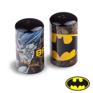 Saliere et Poivriere Batman Cylindriques