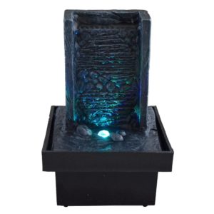 Petite Fontaine Zen avec Led Multicolore