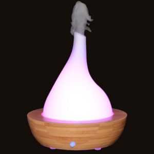 Diffuseur d'Arome Ultrasonique Volcan - Bambou et Verre