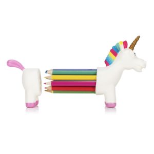 Pot a Crayons Licorne Arc-en-Ciel