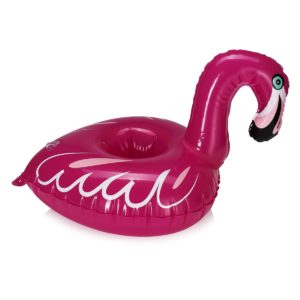Porte-Boissons Gonflable Flamant Rose