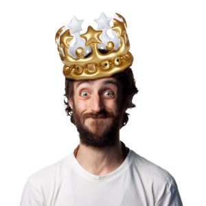 Couronne Gonflable Roi
