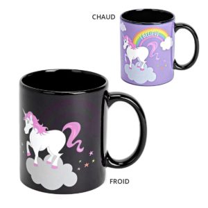 Mug Thermoreactif Licorne Arc-en-Ciel