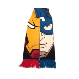 Echarpe Marvel - Iron Man vs Captain America
