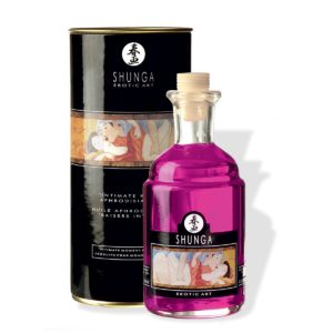 Huile de Massage Aphrodisiaque Comestible : Huile de Massage Menthe Sensuelle