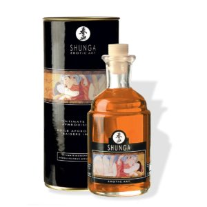 Huile de Massage Aphrodisiaque Comestible : Huile de Massage Orange Fantasme