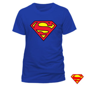 T-shirt Superman Bleu : XL
