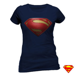 T-shirt Superman Man of Steel Femme : L
