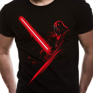 T-Shirt Dark Vador Star Wars Ombre Sabre Laser : L