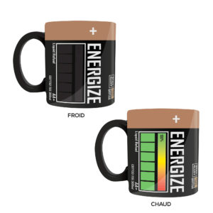 Mug Thermoreactif Pile Energize