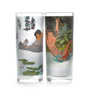 Verres Le Livre de la Jungle Disney - Lot de 2