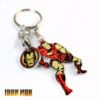 Porte-Cles Iron Man Marvel avec Jeton de Course