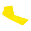 Tapis avec Dossier Gonflable : Tapis avec Dossier Gonflable Jaune