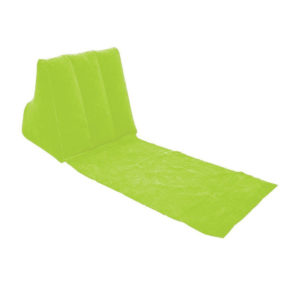 Tapis avec Dossier Gonflable : Tapis avec Dossier Gonflable Vert