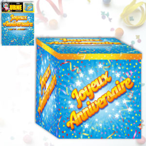 Urne Joyeux Anniversaire