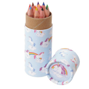 Mini Pot a Crayons de Couleur Licornes