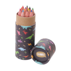 Mini Pot a Crayons de Couleur Dinosaures