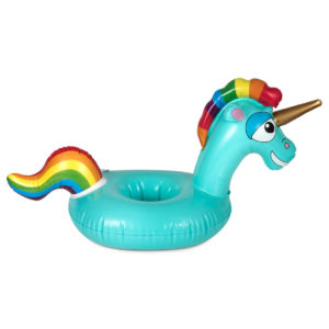 Licorne Porte-Boissons Gonflable