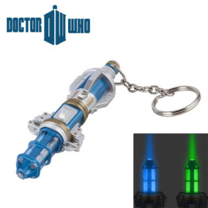 Porte-Cles Tournevis Sonique Lumineux 12eme Dr Who