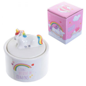 Petite Boite a Bijoux Licorne - I Don't Believe in Humans