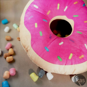 Coussin Peluche Donut