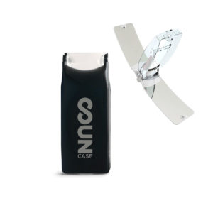 Briquet Solaire Bi-Energie : Briquet Bi-Energie Noir