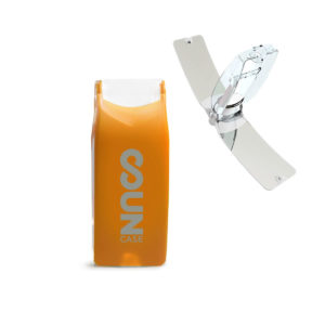 Briquet Solaire Bi-Energie : Briquet Bi-Energie Orange