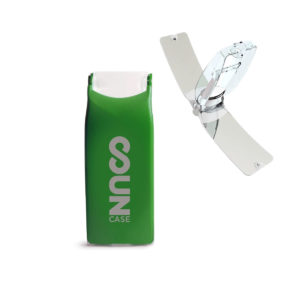 Briquet Solaire Bi-Energie : Briquet Bi-Energie Vert