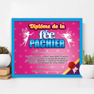 Cadre Diplome De La Fee Pachier