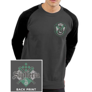 Sweat Col Rond Harry Potter Serpentard : L
