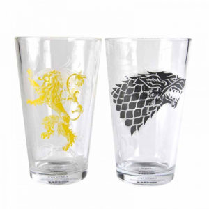 Maxi Verres Game of Thrones - Stark & Lannister