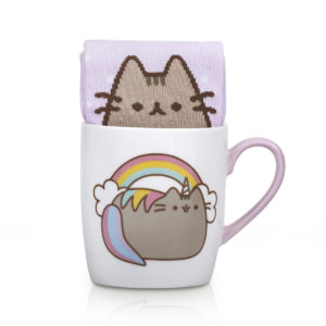 Set Chaussettes et Mug Pusheen Licorne