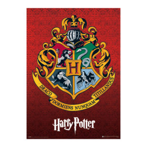 Maxi Poster Effet Metallique Harry Potter Poudlard