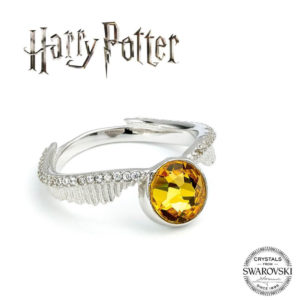 Bague Harry Potter Argent Et Cristaux Swarovski : L