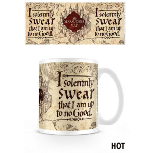 Mug Thermoreactif Harry Potter Formule Magique Carte du Maraudeur