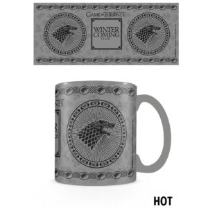 Mug Thermoreactif Familles de Game of Thrones : STARK