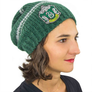 Bonnet Long Tricot Harry Potter : SERPENTARD