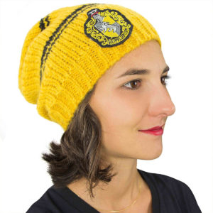 Bonnet Long Tricot Harry Potter : POUFSOUFFLE