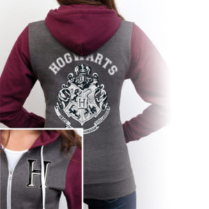 Veste Femme Harry Potter Poudlard Gris & Prune : S