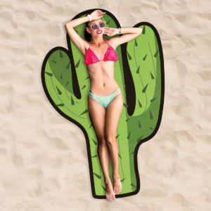 Maxi Serviette de Plage Cactus