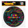 Assiettes Joyeux Anniversaire - Lot de 6