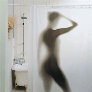 Rideau De Douche Femme Sexy