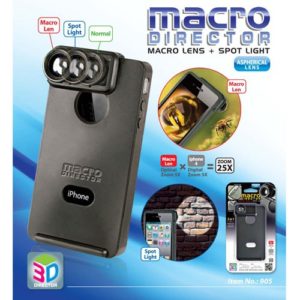 Coque avec Loupe Zoom Optique pour iPhone