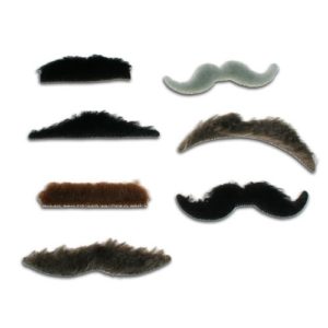 Moustaches auto-adhesives