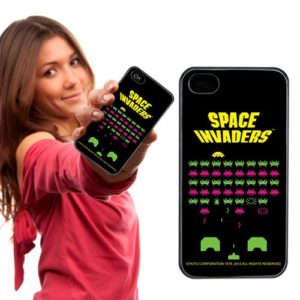 Coque iPhone Space Invaders