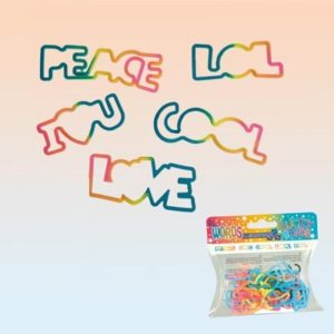 Bracelets Elastiques Silicone Words