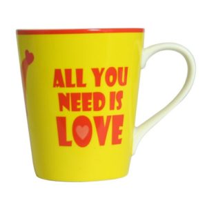 Mug Beatles Paroles Lennon & McCartney : MUG BEATLES All you need is love