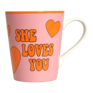 Mug Beatles Paroles Lennon & McCartney : MUG BEATLES She loves you