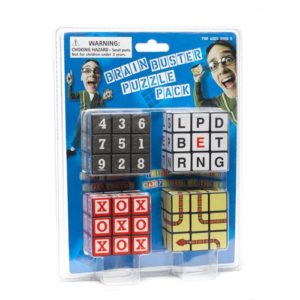 Pack de 4 Casse-Tetes - Brain Buster