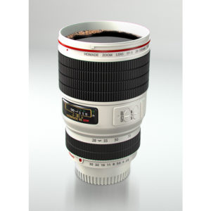 Mug Objectif Appareil Photo Blanc